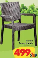 RATTAN DESEN KOLTUK 57X57X87 CM RATTAN DESEN KOLTUK 57X57X87 CM